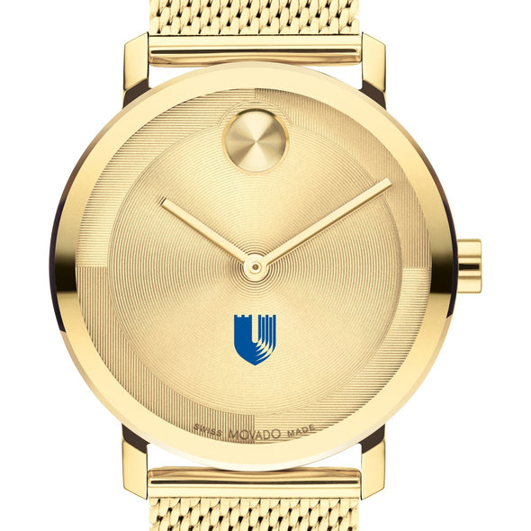 Duke University School of Medicine Men&#39;s Movado BOLD Gold with Mesh Bracelet Shot #1