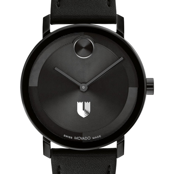 Duke University School of Medicine Men&#39;s Movado BOLD with Black Leather Strap Shot #1