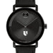 Duke University School of Medicine Men's Movado BOLD with Black Leather Strap