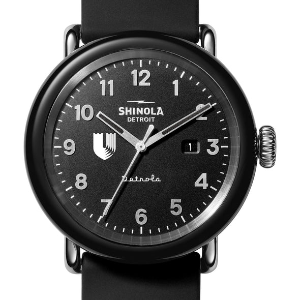 Duke University School of Medicine Shinola Watch, The Detrola 43 mm Black Dial at M.LaHart &amp; Co. Shot #1