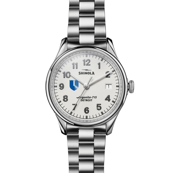 Duke University School of Medicine Shinola Watch, The Vinton 38 mm Alabaster Dial at M.LaHart &amp; Co. Shot #2