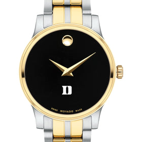 Duke Women&#39;s Movado Collection Two-Tone Watch with Black Dial Shot #1