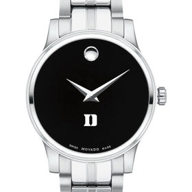 Duke Women&#39;s Movado Stainless Steel Watch with Black Dial Shot #1