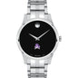 ECU Men's Movado Collection Stainless Steel Watch with Black Dial Shot #2