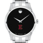 Elon Men's Movado Collection Stainless Steel Watch with Black Dial Shot #1