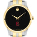 Elon Men's Movado Collection Two-Tone Watch with Black Dial