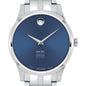 Emory Goizueta Men's Movado Collection Stainless Steel Watch with Blue Dial Shot #1