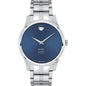 Emory Goizueta Men's Movado Collection Stainless Steel Watch with Blue Dial Shot #2