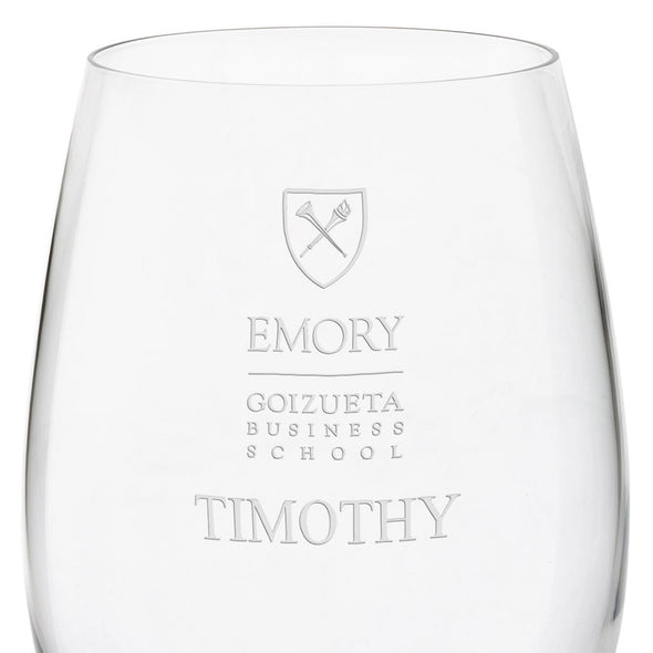 Emory Goizueta Red Wine Glasses Shot #3