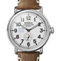 Emory Goizueta Shinola Watch, The Runwell 41 mm White Dial Shot #1