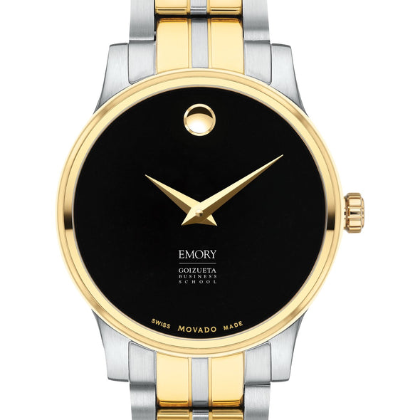 Emory Goizueta Women&#39;s Movado Collection Two-Tone Watch with Black Dial Shot #1