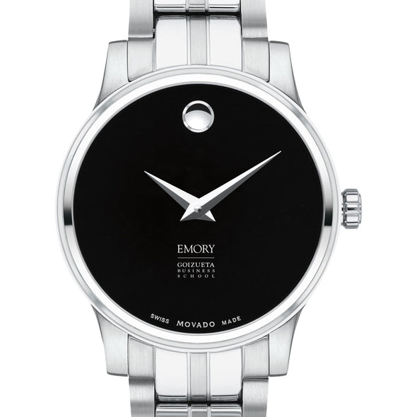 Emory Goizueta Women&#39;s Movado Stainless Steel Watch with Black Dial Shot #1