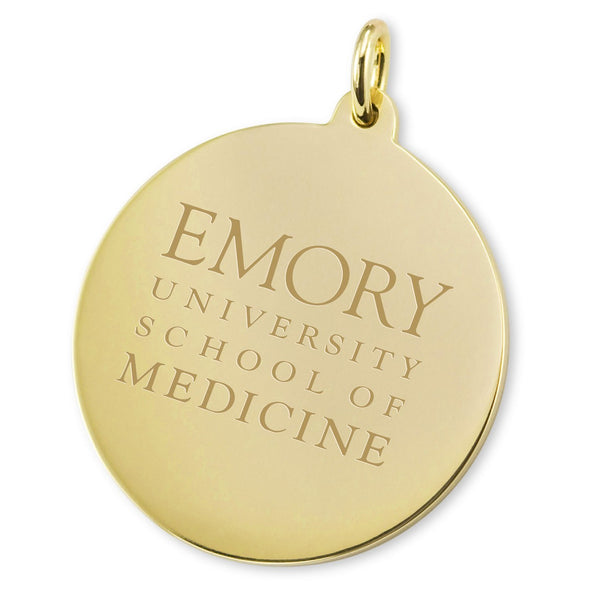 Emory School of Medicine 14K Gold Charm Shot #2