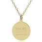 Emory School of Medicine 14K Gold Pendant & Chain Shot #1