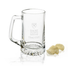 Emory School of Medicine 25 oz Beer Mug Shot #1