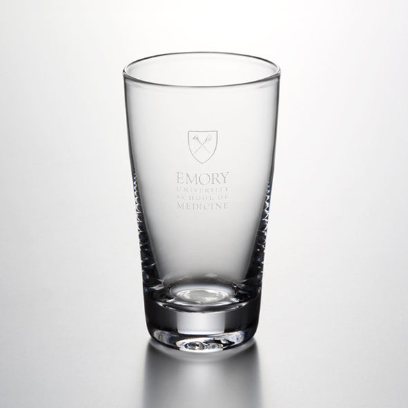 Emory School of Medicine Ascutney Pint Glass by Simon Pearce Shot #1