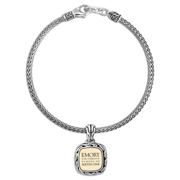 Emory School of Medicine Classic Chain Bracelet by John Hardy with 18K Gold Shot #2