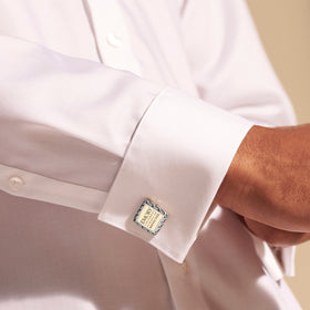 Emory School of Medicine Cufflinks by John Hardy with 18K Gold Shot #1