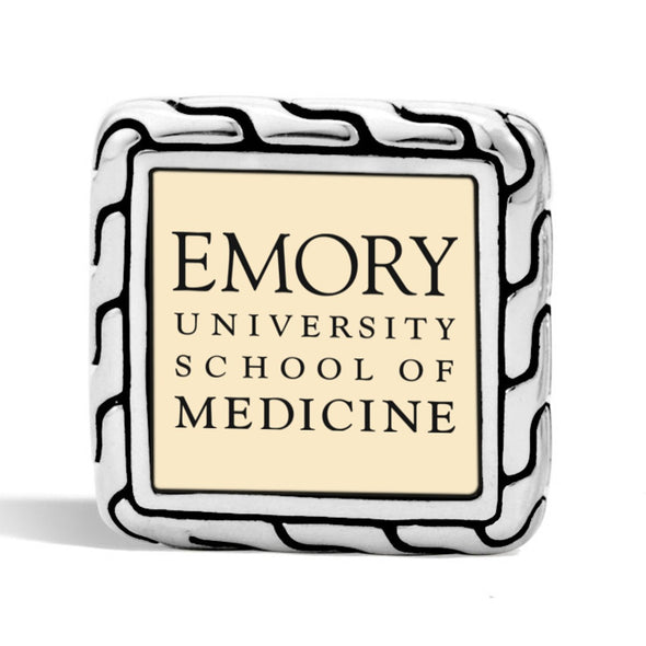 Emory School of Medicine Cufflinks by John Hardy with 18K Gold Shot #3