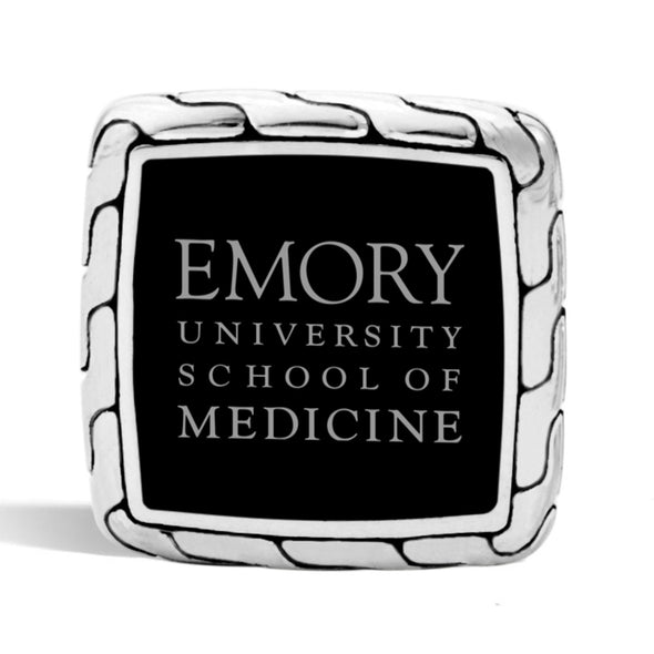 Emory School of Medicine Cufflinks by John Hardy with Black Onyx Shot #2