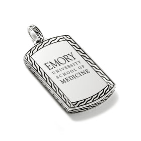 Emory School of Medicine Dog Tag by John Hardy Shot #1