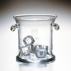 Emory School of Medicine Glass Ice Bucket by Simon Pearce Shot #1