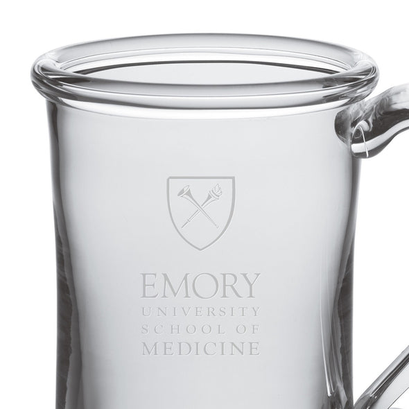 Emory School of Medicine Glass Tankard by Simon Pearce Shot #2