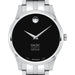 Emory School of Medicine Men's Movado Collection Stainless Steel Watch with Black Dial