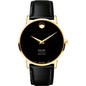 Emory School of Medicine Men's Movado Gold Museum Classic Leather Shot #2