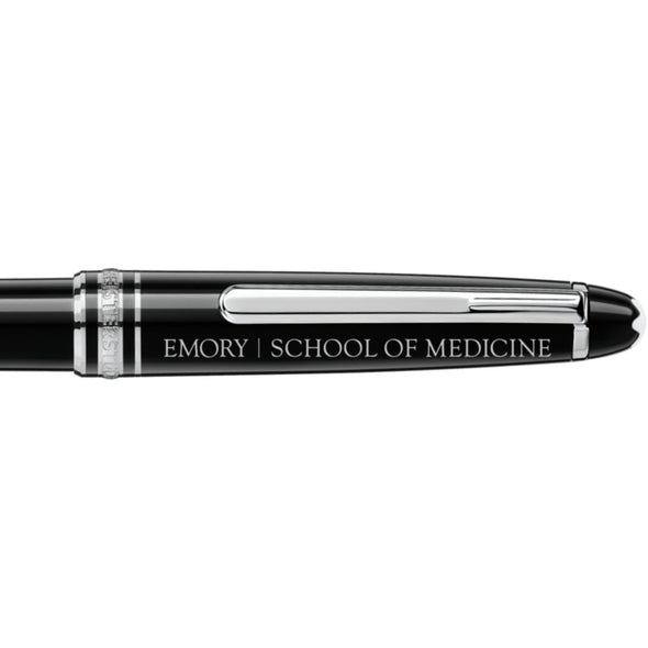 Emory School of Medicine Montblanc Meisterstück Classique Ballpoint Pen in Platinum Shot #2