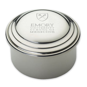 Emory School of Medicine Pewter Keepsake Box Shot #1