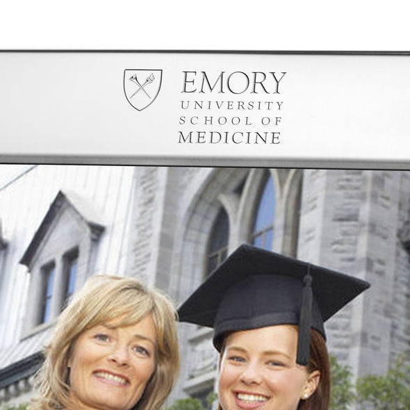 Emory School of Medicine Polished Pewter 8x10 Picture Frame Shot #2