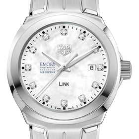 Emory School of Medicine TAG Heuer Diamond Dial LINK for Women Shot #1