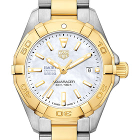 Emory School of Medicine TAG Heuer Two-Tone Aquaracer for Women Shot #1