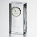 Emory School of Medicine Tall Glass Desk Clock by Simon Pearce