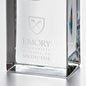 Emory School of Medicine Tall Glass Desk Clock by Simon Pearce Shot #2