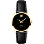 Emory School of Medicine Women's Movado Gold Museum Classic Leather Shot #2