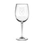 Emory University Red Wine Glasses - Made in the USA Shot #1