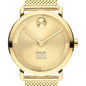 Emory University School of Medicine Men's Movado BOLD Gold with Mesh Bracelet Shot #1