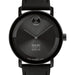 Emory University School of Medicine Men's Movado BOLD with Black Leather Strap