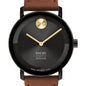 Emory University School of Medicine Men's Movado BOLD with Cognac Leather Strap Shot #1