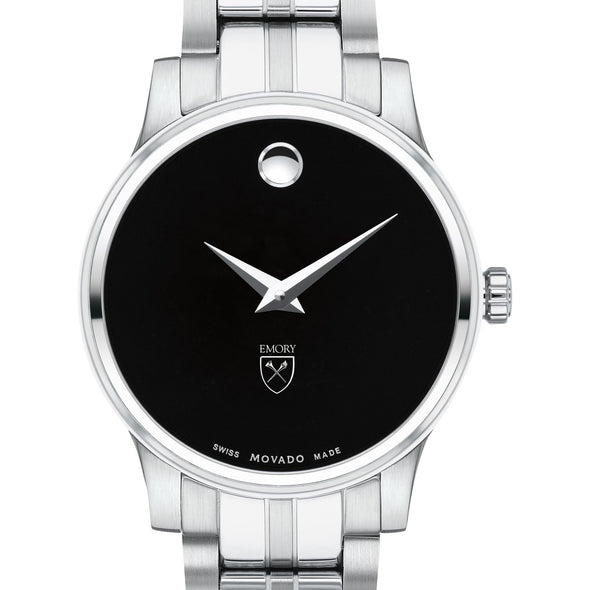 Emory Women&#39;s Movado Stainless Steel Watch with Black Dial Shot #1