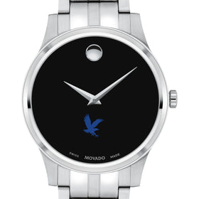 ERAU Men's Movado Collection Stainless Steel Watch with Black Dial Shot #1