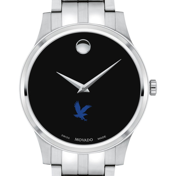 ERAU Men&#39;s Movado Collection Stainless Steel Watch with Black Dial Shot #1