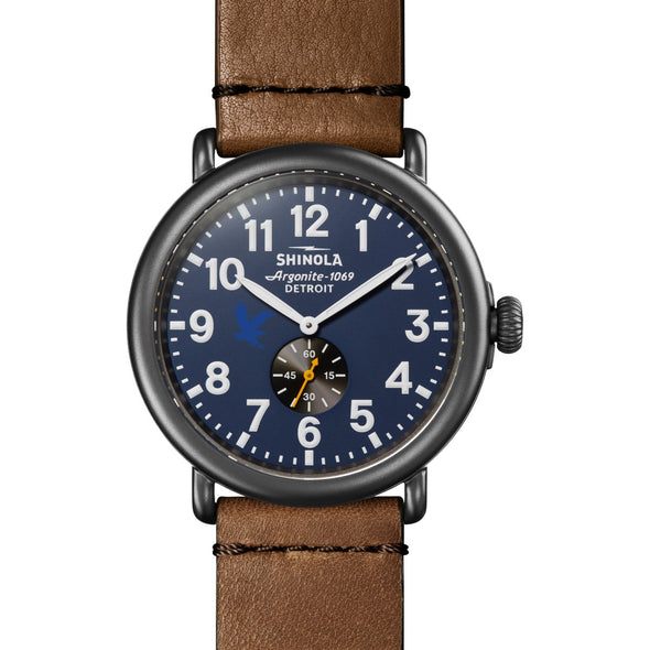 ERAU Shinola Watch, The Runwell 47 mm Midnight Blue Dial Shot #2