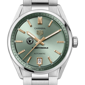 ERAU Women&#39;s TAG Heuer Steel Carrera with Green Dial Shot #1