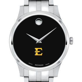 ETSU Men&#39;s Movado Collection Stainless Steel Watch with Black Dial Shot #1