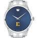 ETSU Men's Movado Collection Stainless Steel Watch with Blue Dial