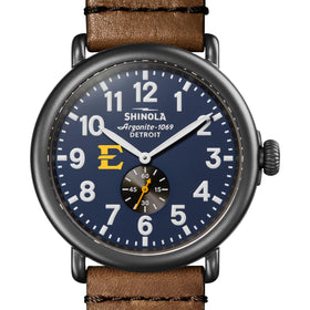 ETSU Shinola Watch, The Runwell 47 mm Midnight Blue Dial Shot #1