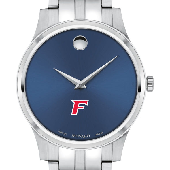 Fairfield Men&#39;s Movado Collection Stainless Steel Watch with Blue Dial Shot #1